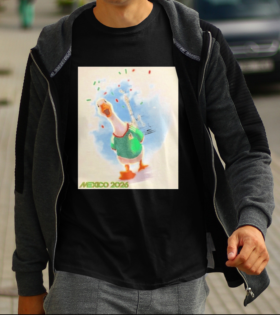 Goose Mexico Soccer Celebration 2026 T-Shirt