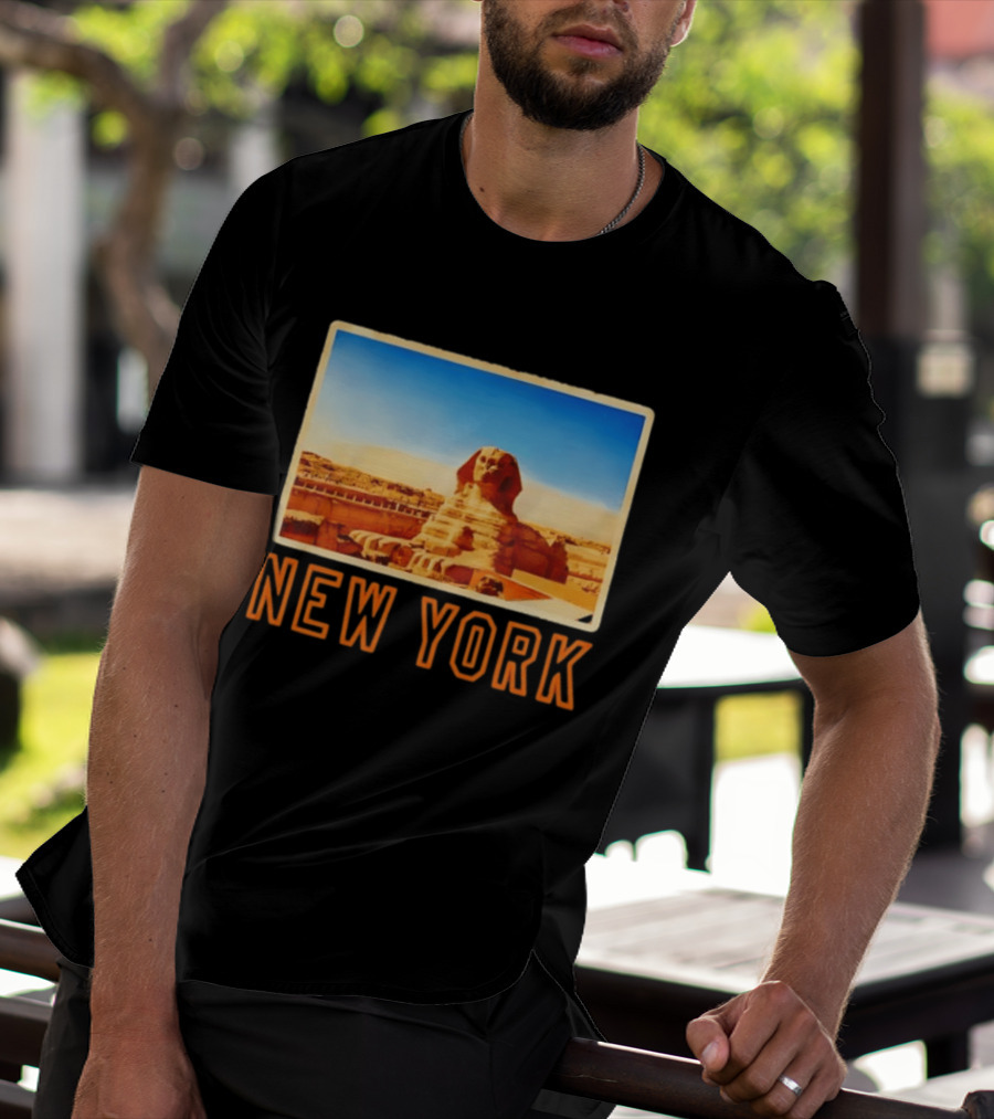New York Humor Great Sphinx Of Giza Egypt Landmark T-Shirt