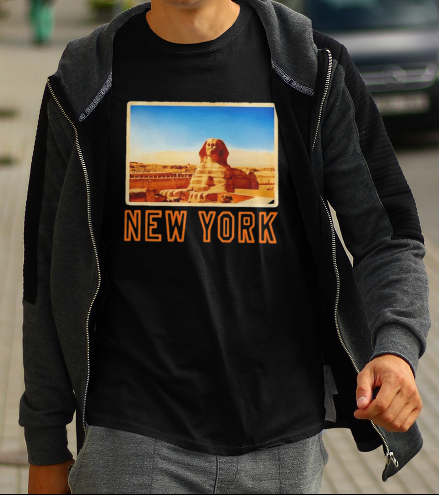 New York Humor Great Sphinx Of Giza Egypt Landmark T-Shirt