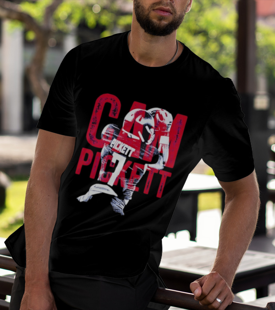 Kenny Pickett Pittsburgh Steelers Cam Pickett Number 7 T-Shirt