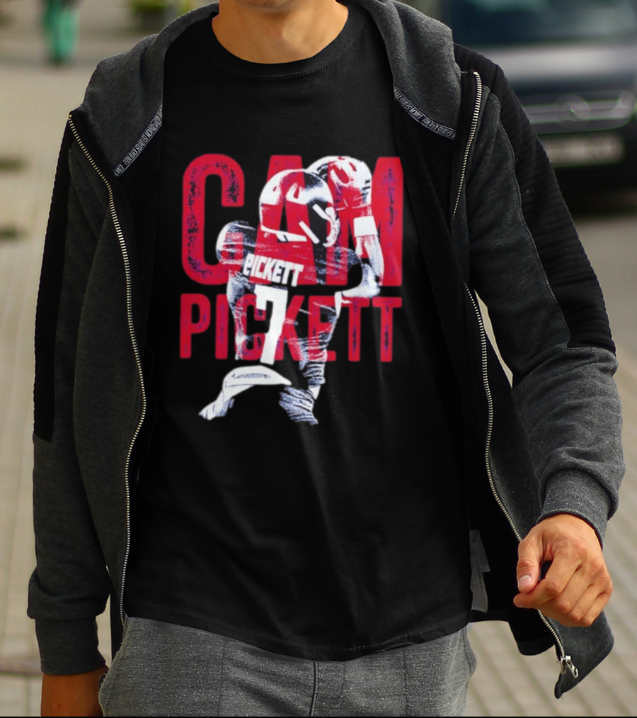 Kenny Pickett Pittsburgh Steelers Cam Pickett Number 7 T-Shirt