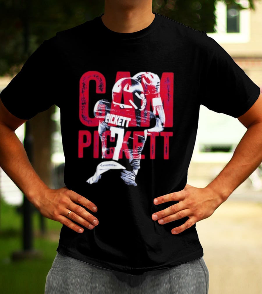 Kenny Pickett Pittsburgh Steelers Cam Pickett Number 7 T-Shirt