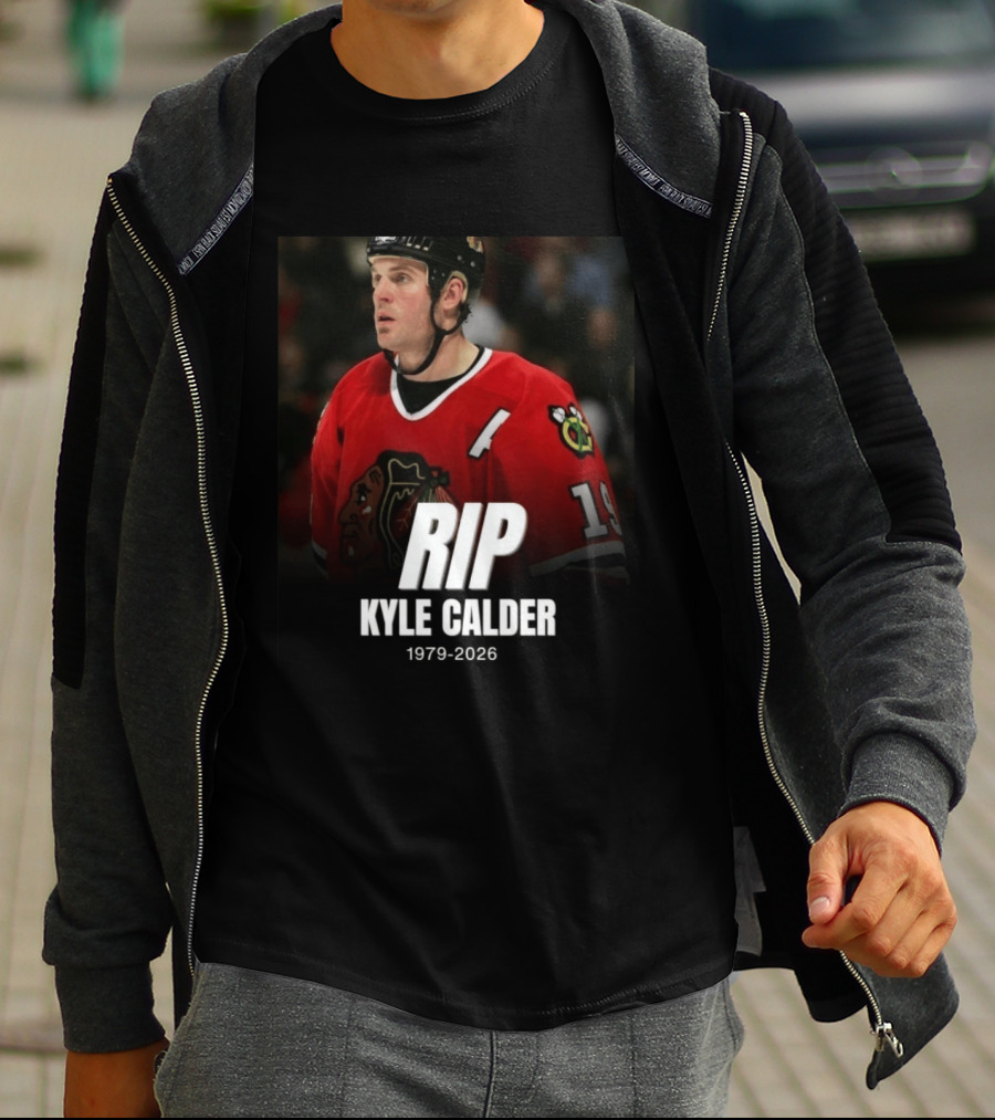 RIP Kyle Calder 1979 2026 Hockey T-Shirt
