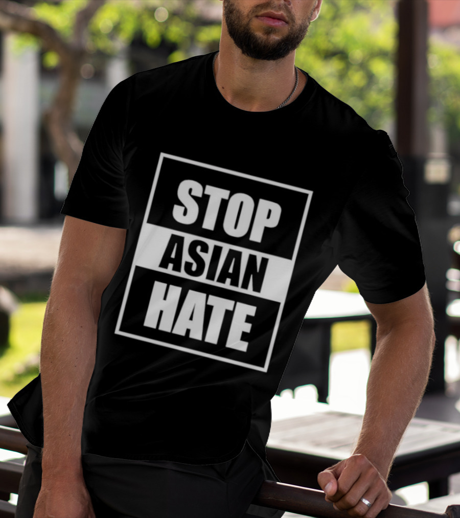Stop Asian Hate Movement Support Activism For Social Justice Awareness T-Shirt