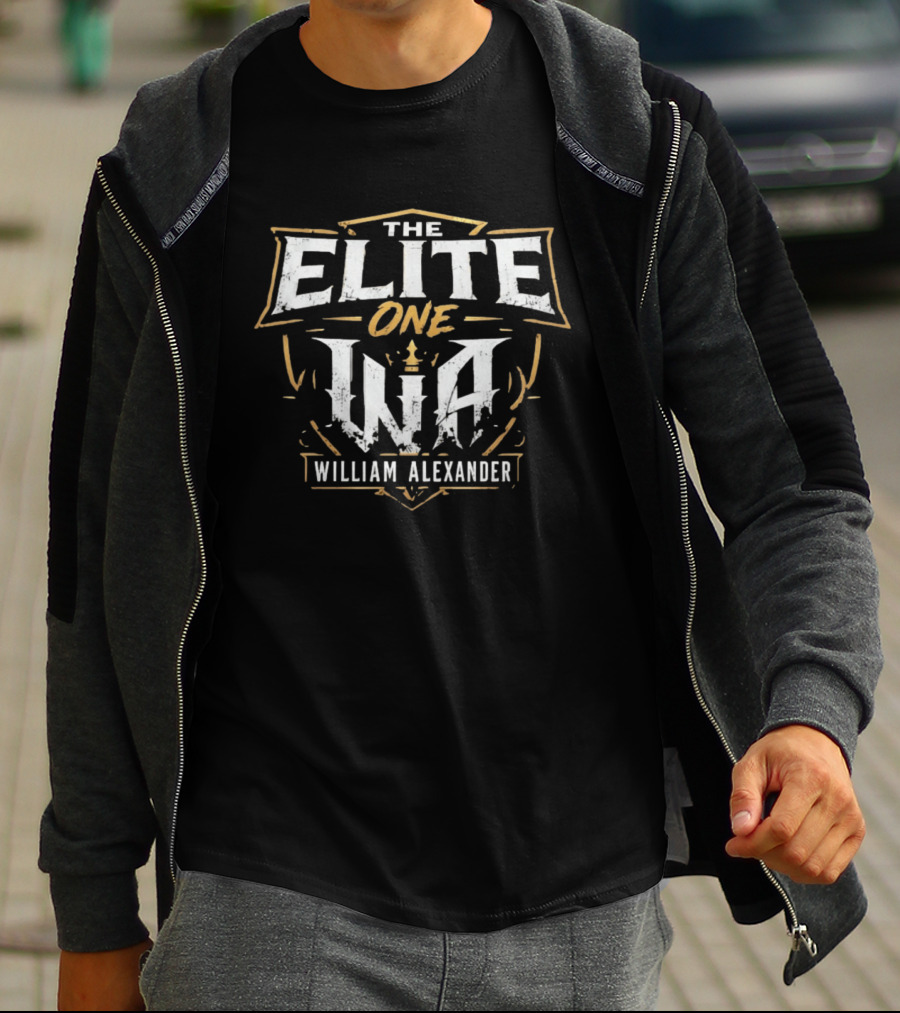 The Elite One William Alexander WWA Crown T-Shirt