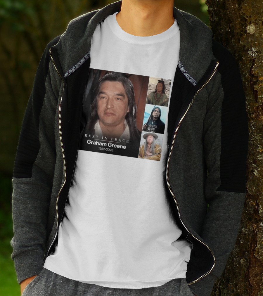 Rest In Peace Graham Greene 1952 2025 Memorial T-Shirt