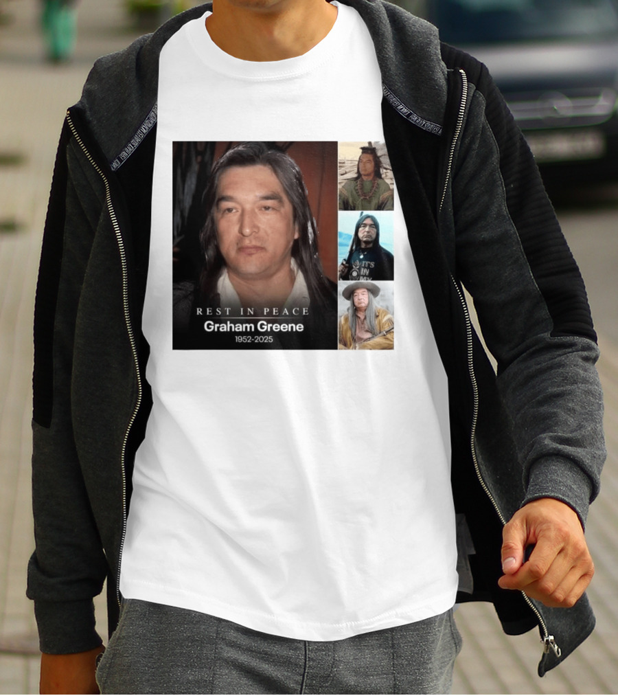 Rest In Peace Graham Greene 1952 2025 Memorial T-Shirt