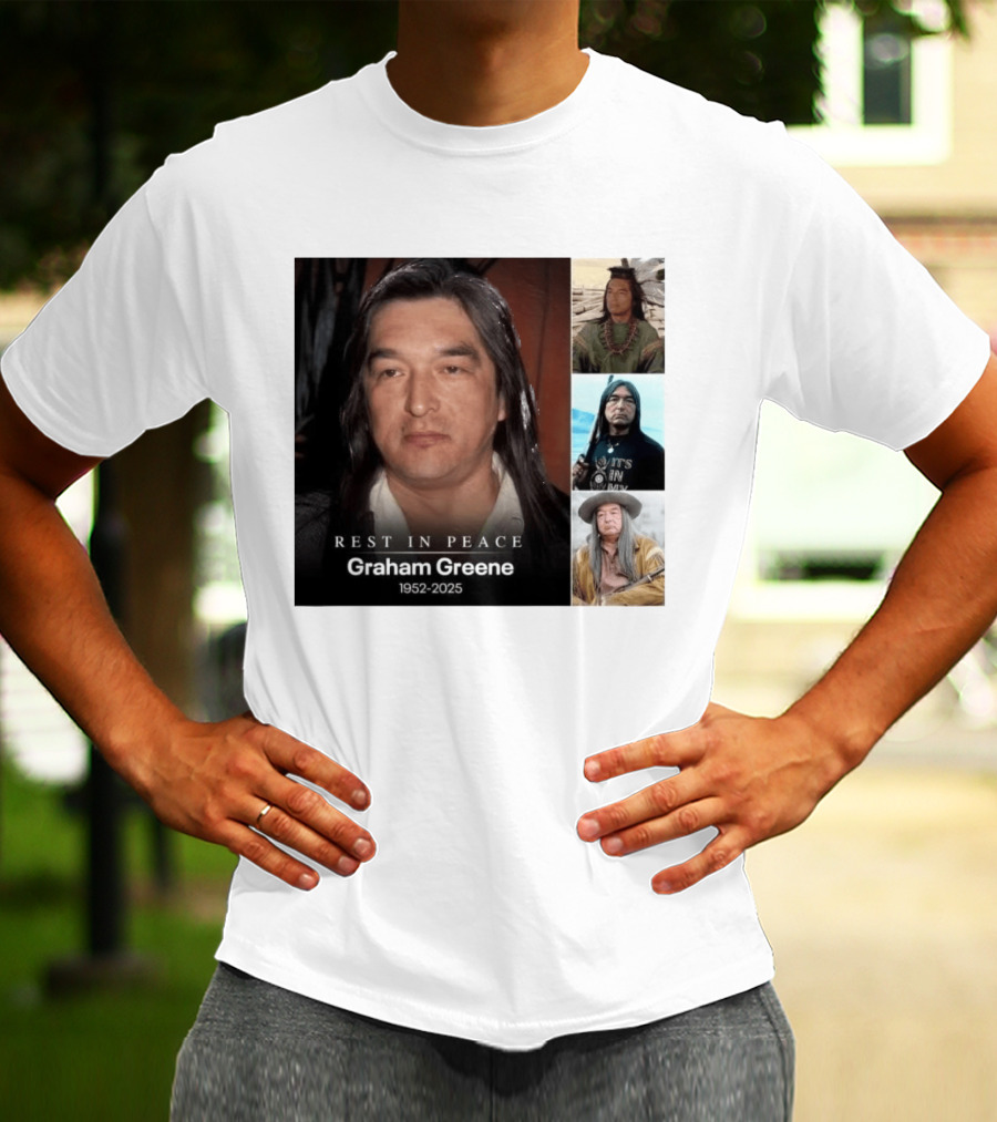 Rest In Peace Graham Greene 1952 2025 Memorial T-Shirt