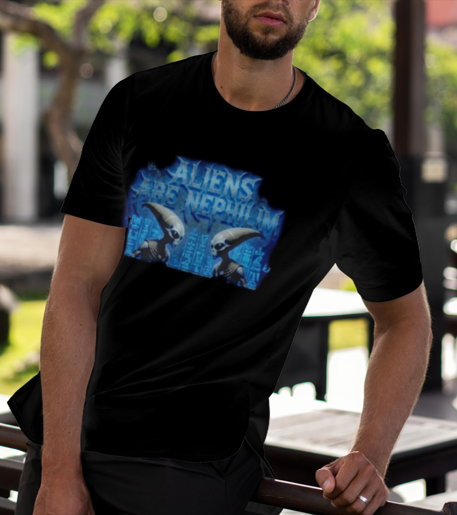 Aliens Are Nephilim Ancient Glyphs And Extraterrestrial Connection T-Shirt