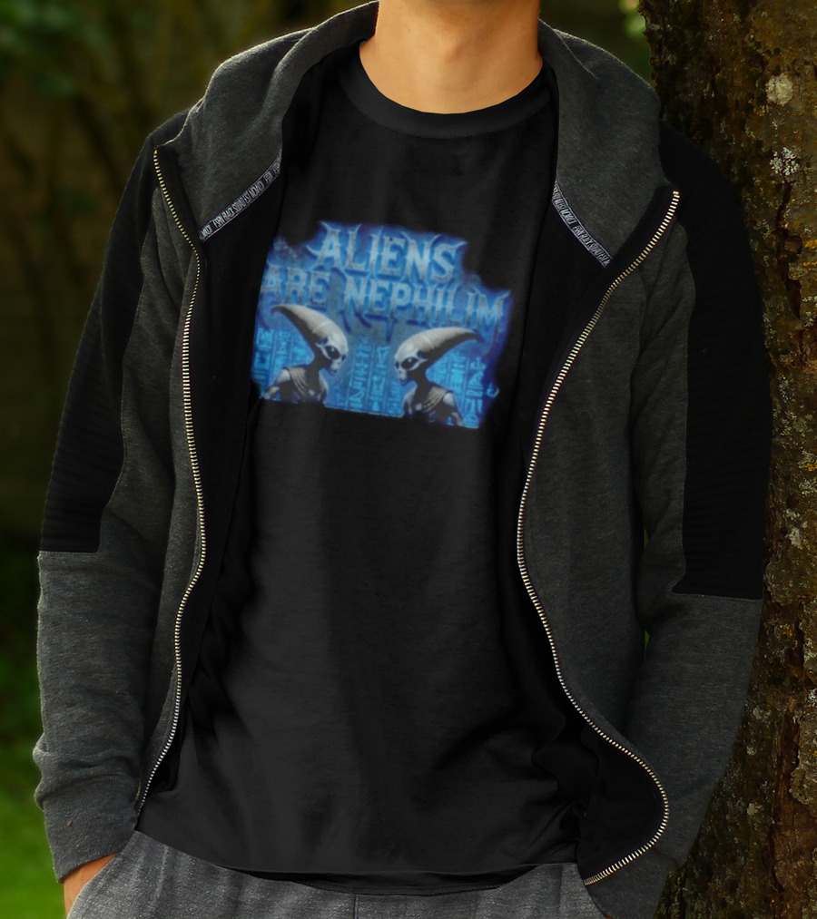 Aliens Are Nephilim Ancient Glyphs And Extraterrestrial Connection T-Shirt