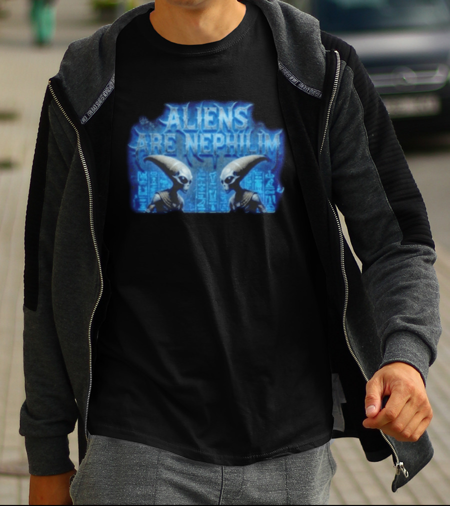 Aliens Are Nephilim Ancient Glyphs And Extraterrestrial Connection T-Shirt