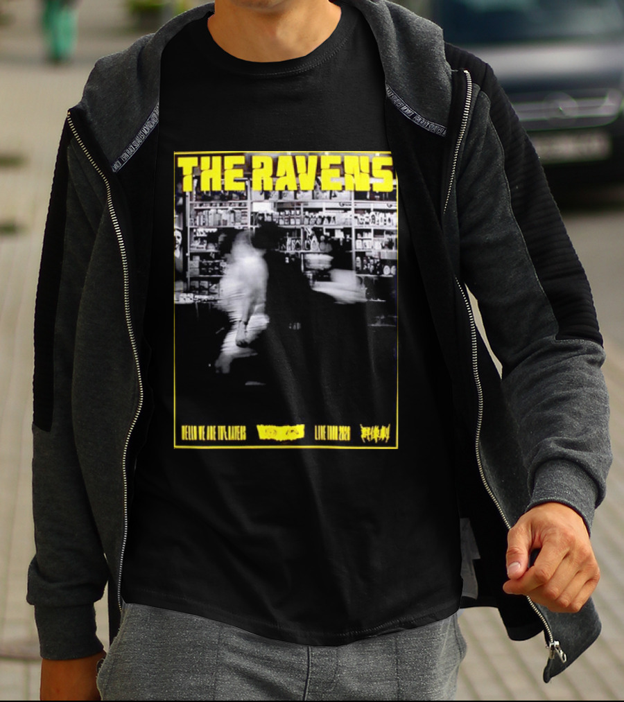 The Ravens Hello We Are The Ravens Voodoo Cat Live Tour 2026 T-Shirt