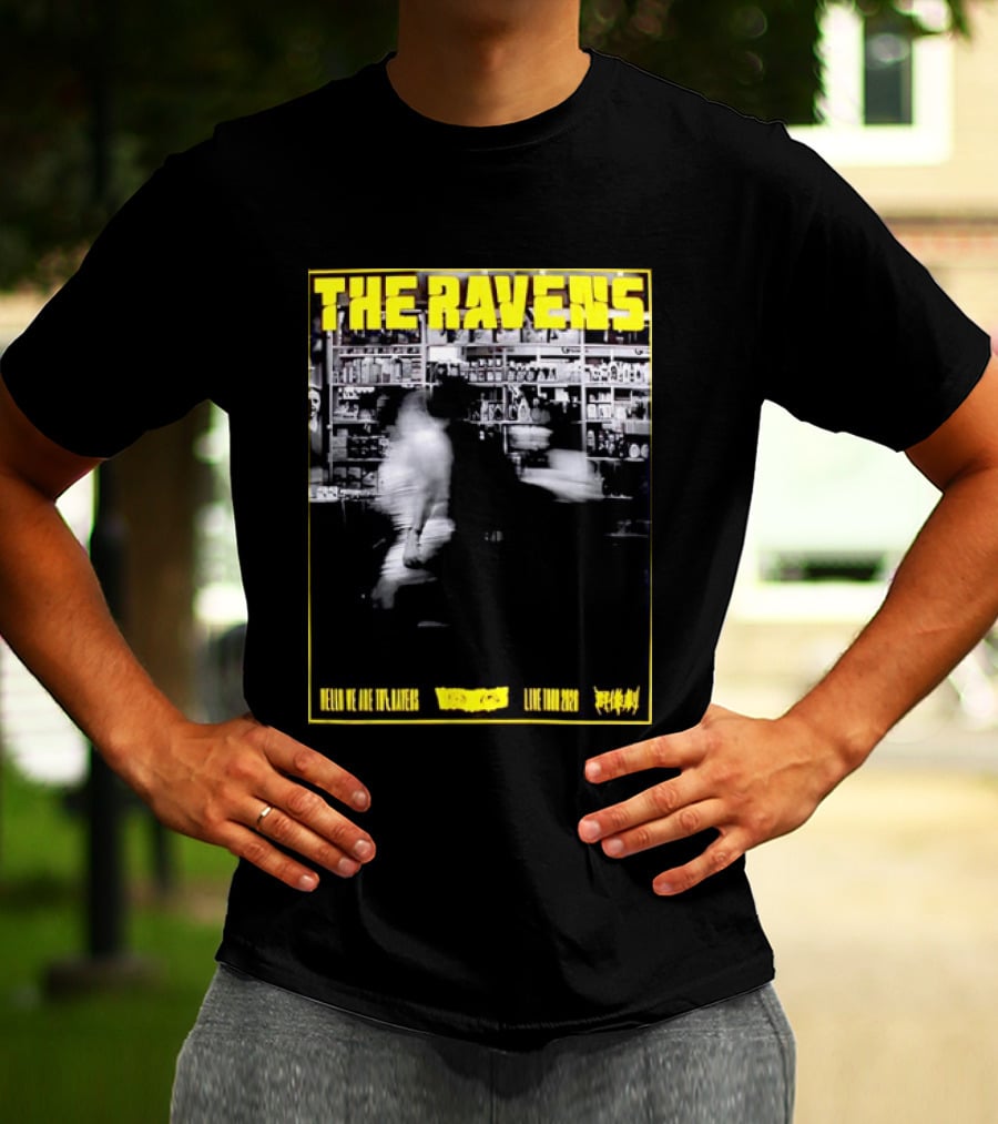 The Ravens Hello We Are The Ravens Voodoo Cat Live Tour 2026 T-Shirt