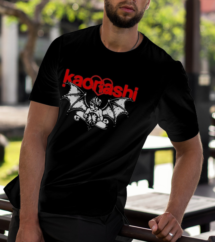 Kaonashi Heart Winged Baby T-Shirt