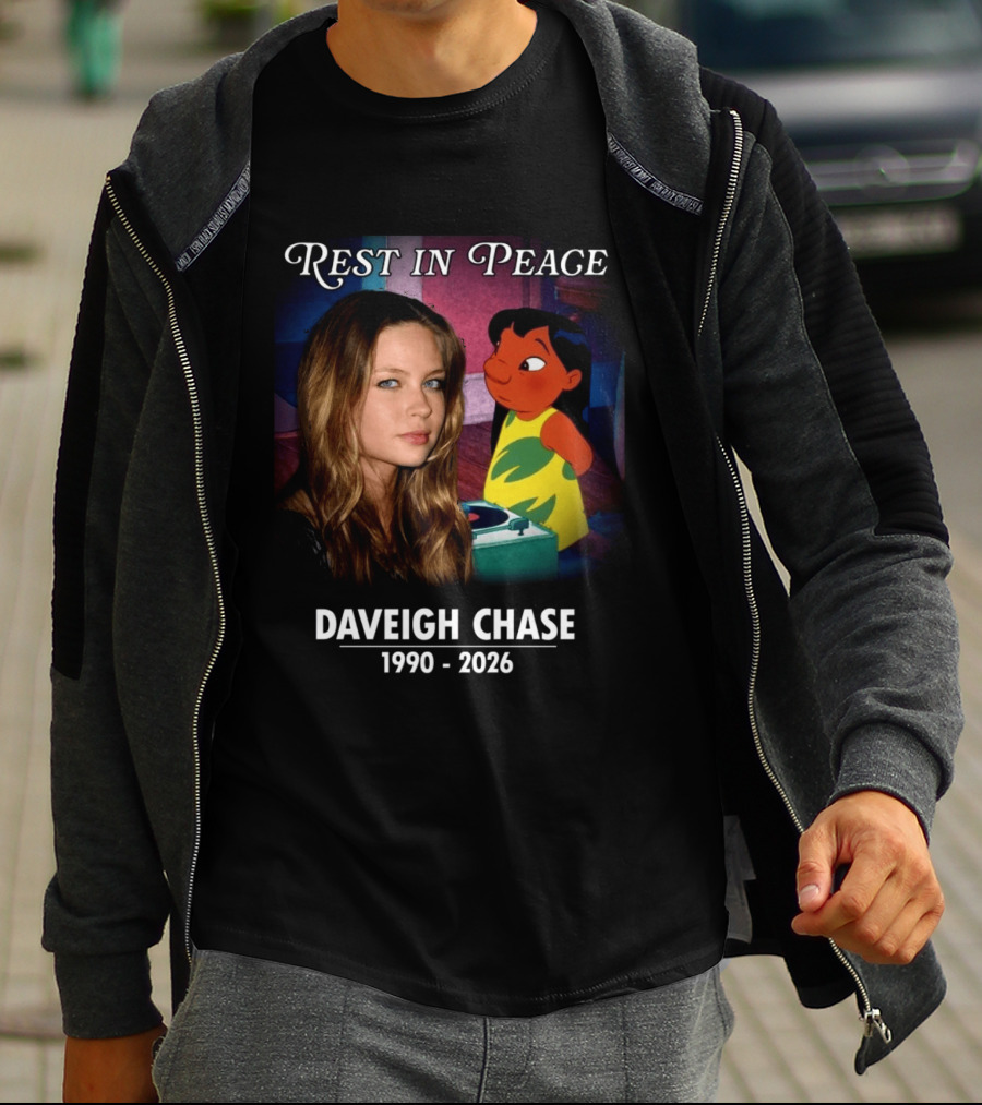 Rest In Peace Daveigh Chase 1990 2026 Lilo T-Shirt