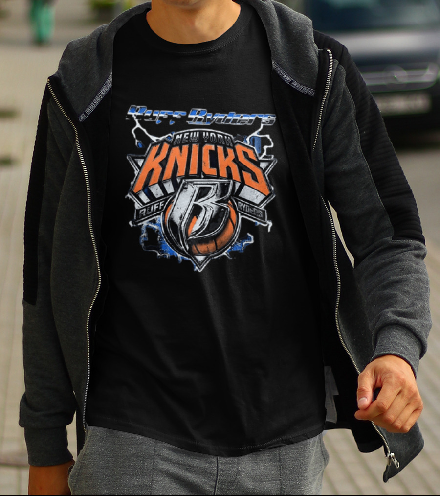 Ruff Ryders New York Knicks B Basketball Collaboration T-Shirt