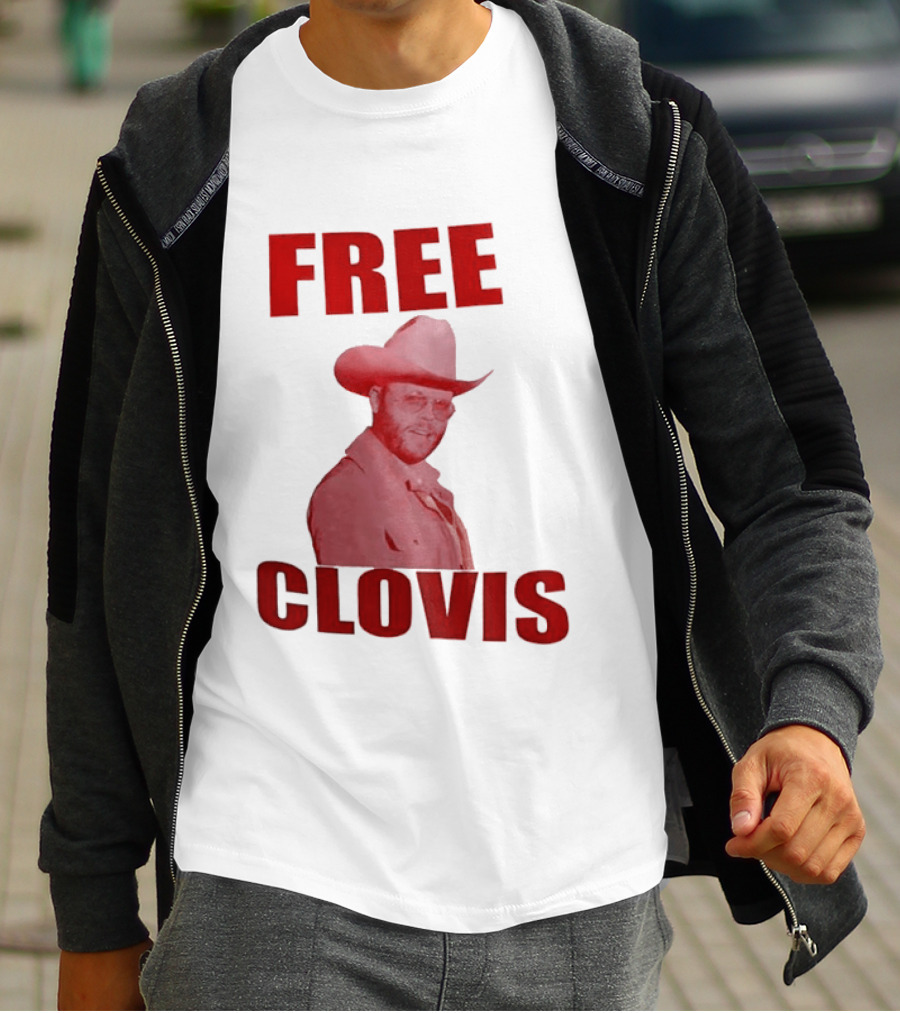Charley Crockett Free Clovis Cowboy Style Texas Country Music T-Shirt