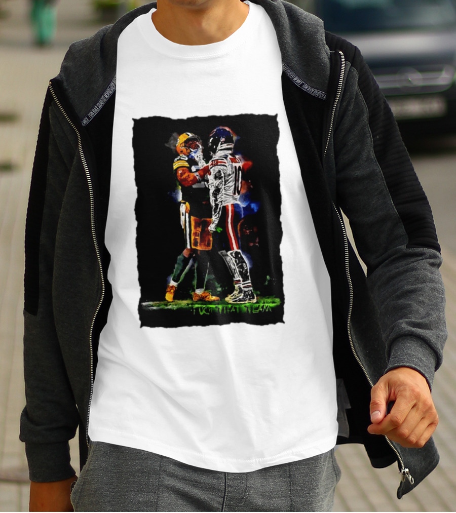 Chase Claypool Chicago Bears Green Bay Packers Rivalry Fuck That Team T-Shirt