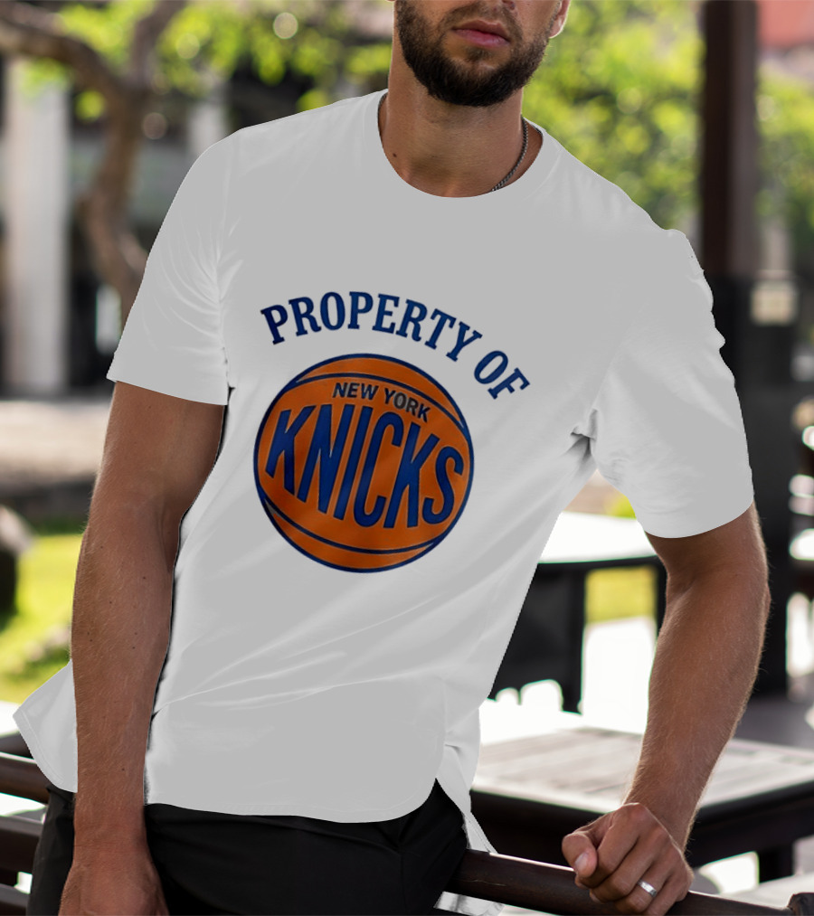 Property Of New York Knicks Basketball T-Shirt