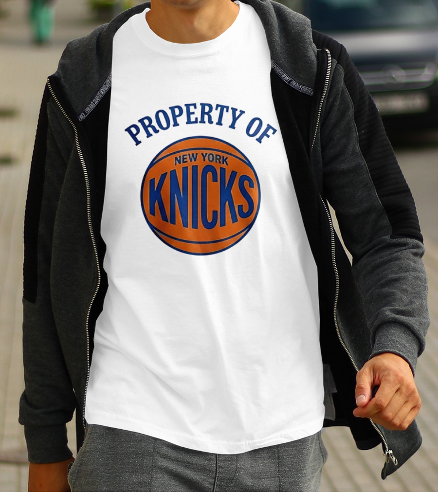 Property Of New York Knicks Basketball T-Shirt