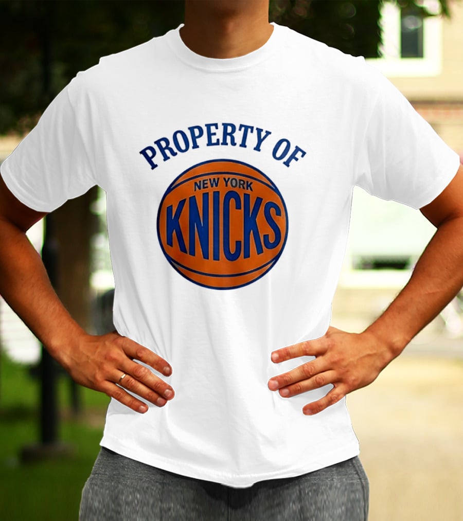 Property Of New York Knicks Basketball T-Shirt
