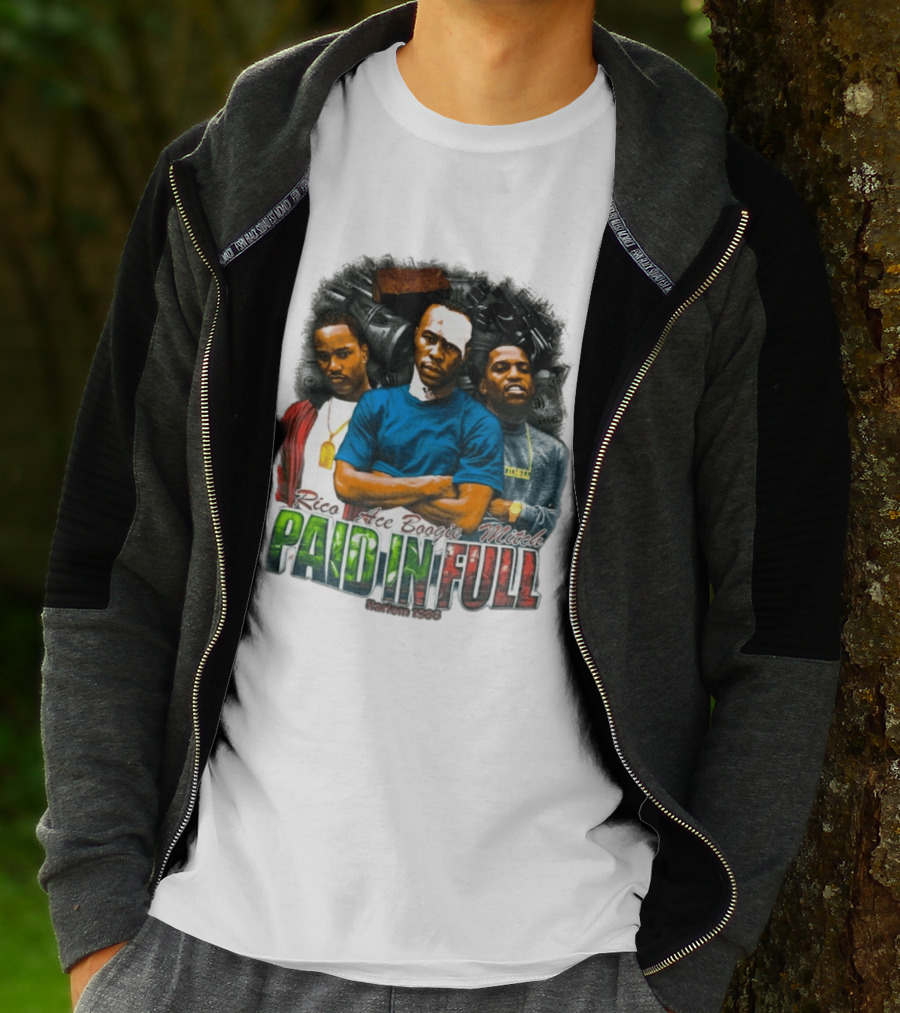 Rico Ace Boogie Mitch Paid In Full Harlem 1986 Iconic Movie T-Shirt