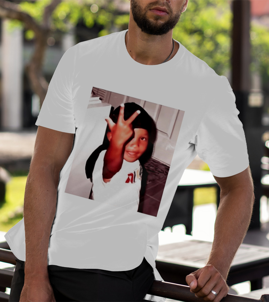 Kevin Durant Phoenix Suns Childhood Photo Finisher T-Shirt