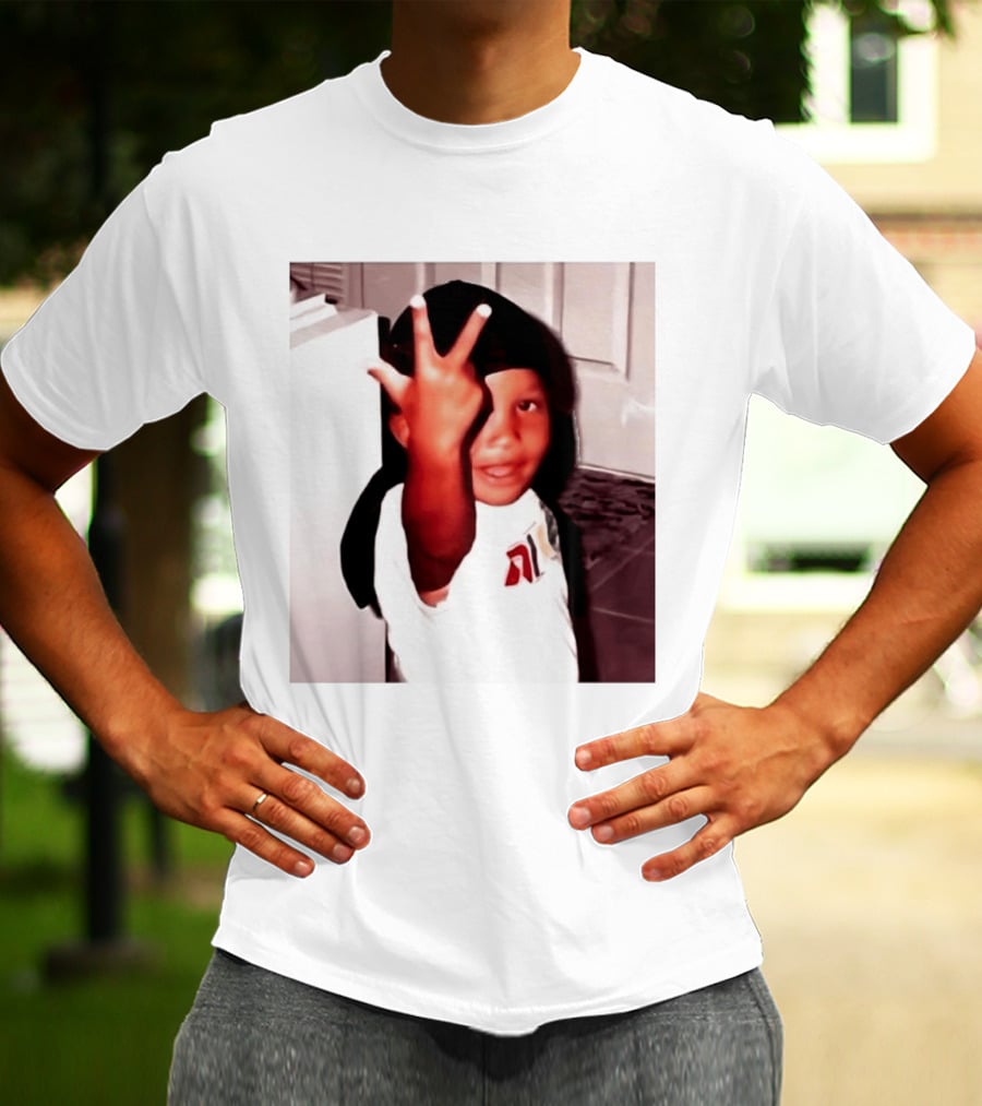 Kevin Durant Phoenix Suns Childhood Photo Finisher T-Shirt