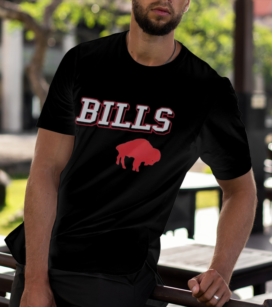 Buffalo Bills Black Training Camp Red Buffalo Bills T-Shirt