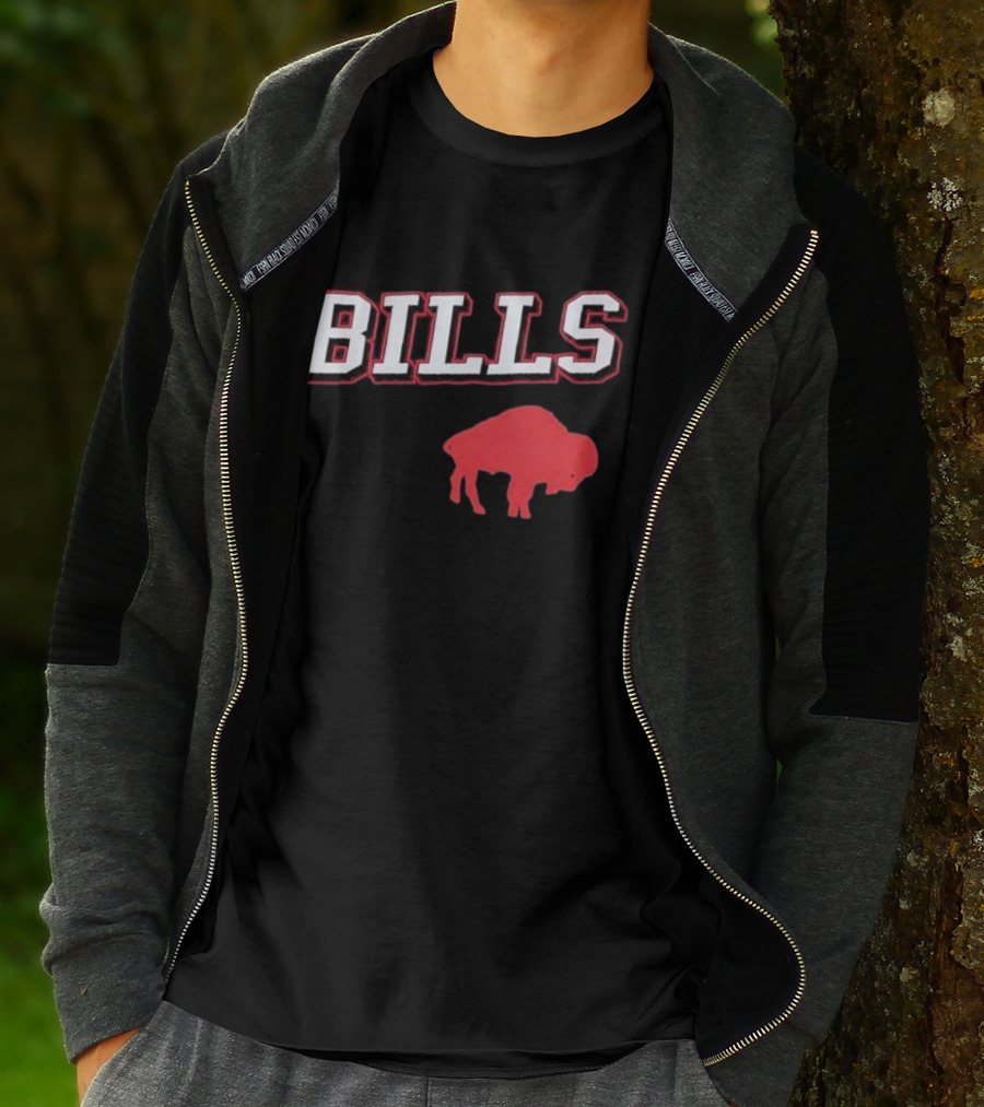 Buffalo Bills Black Training Camp Red Buffalo Bills T-Shirt