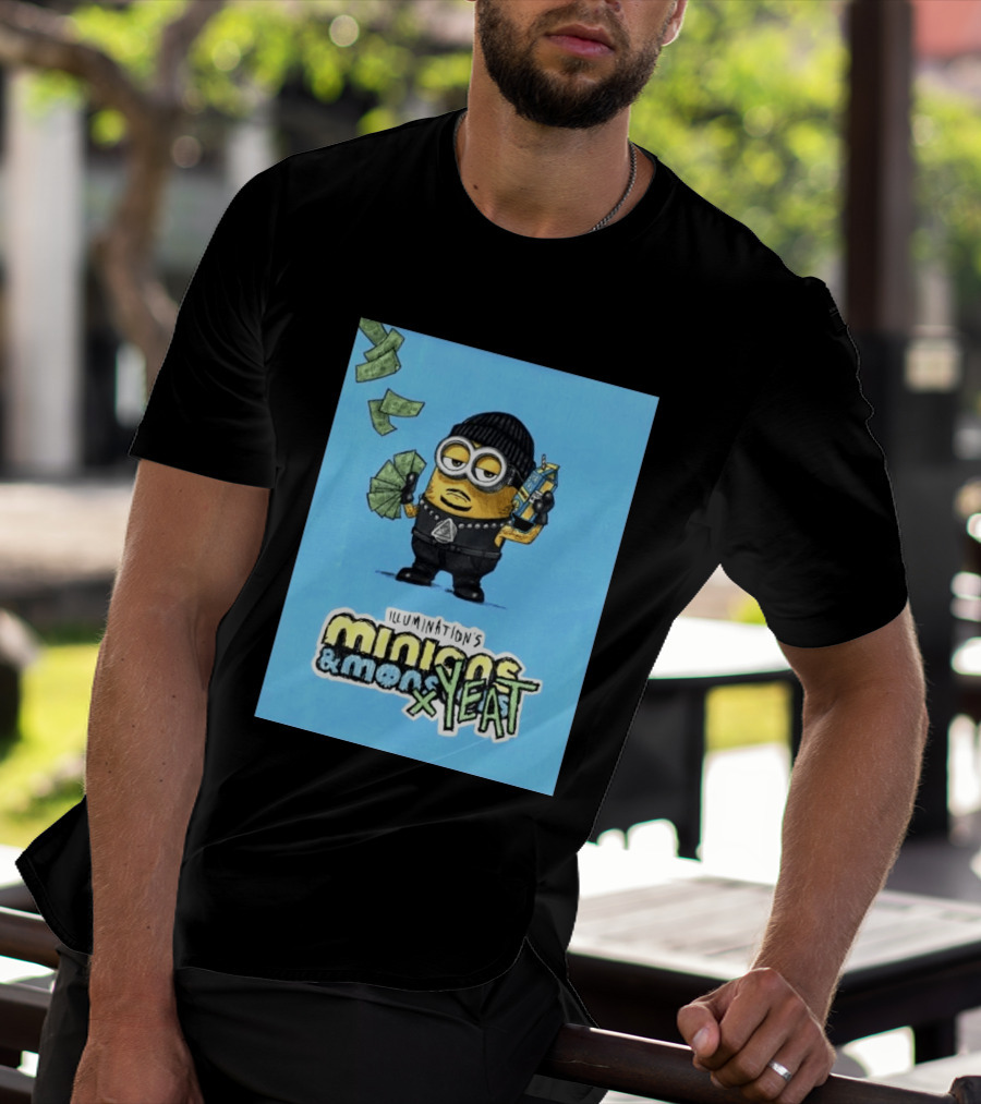 Illumination's Minions & Minions X Yeat Million Dollar Minion T-Shirt