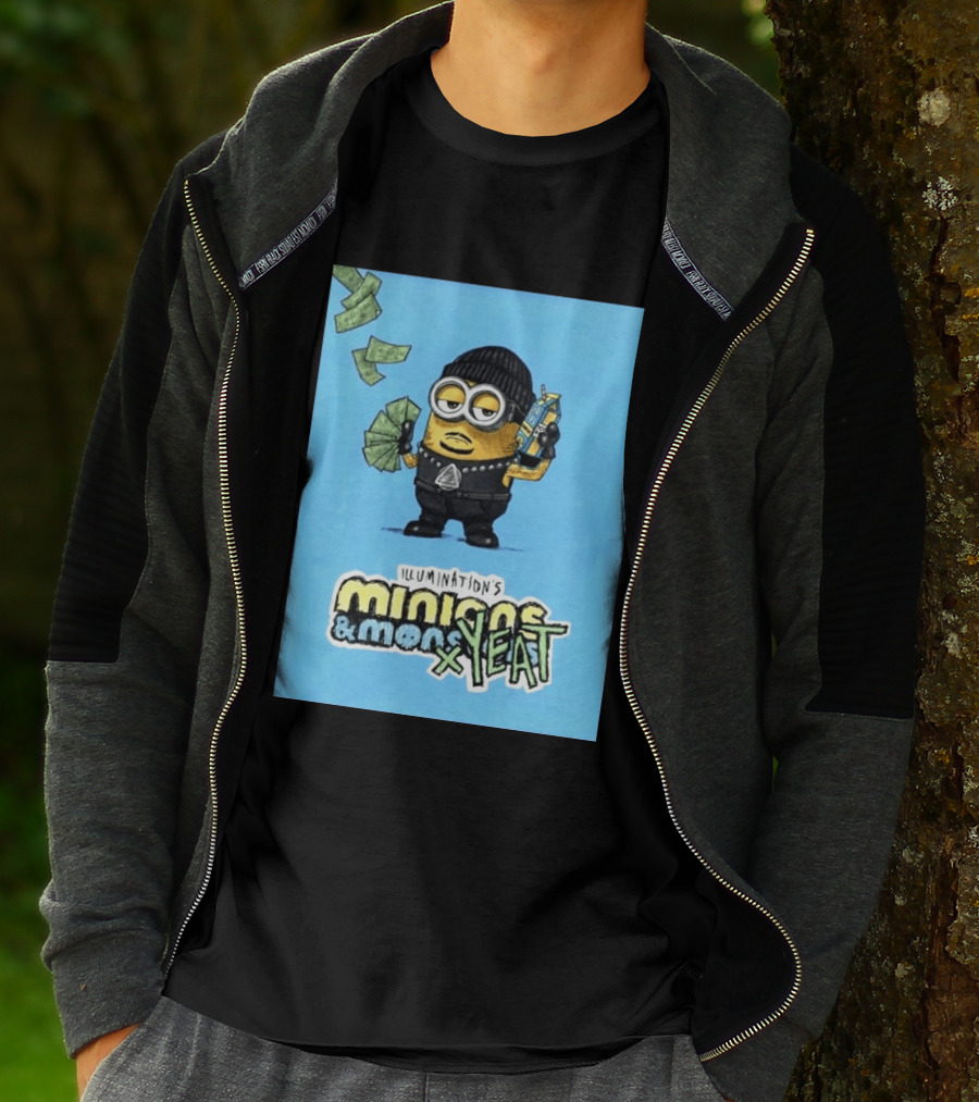 Illumination's Minions & Minions X Yeat Million Dollar Minion T-Shirt