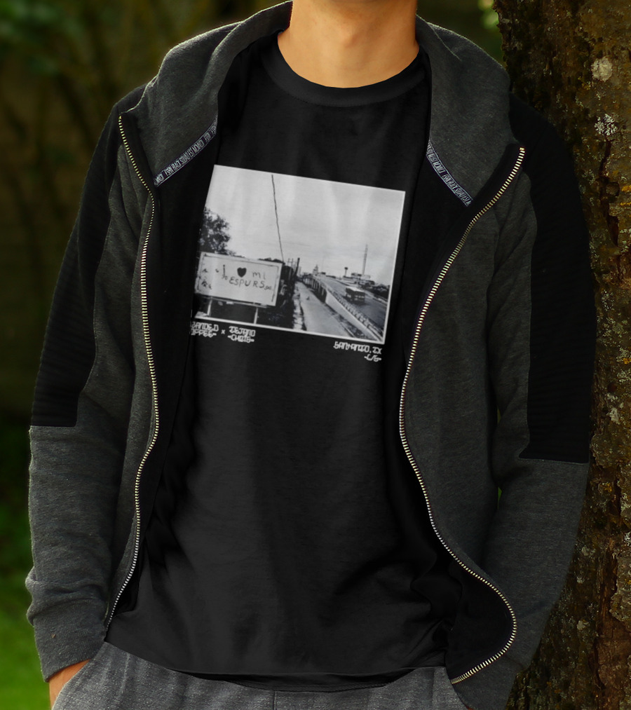 I Love Mi Espurs San Antonio Spurs Texas Granger Coffee Scene T-Shirt