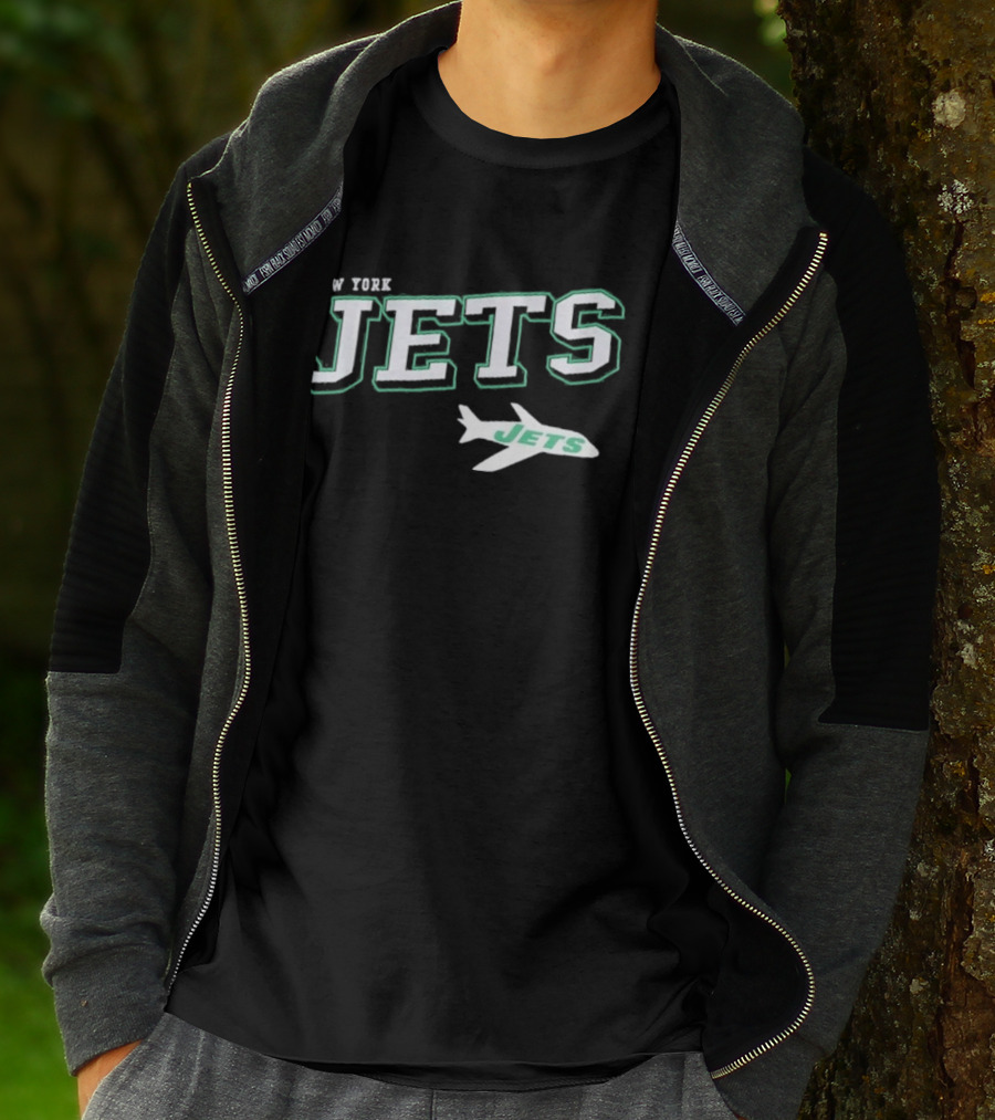 New York Jets Team Spirit Black T-Shirt