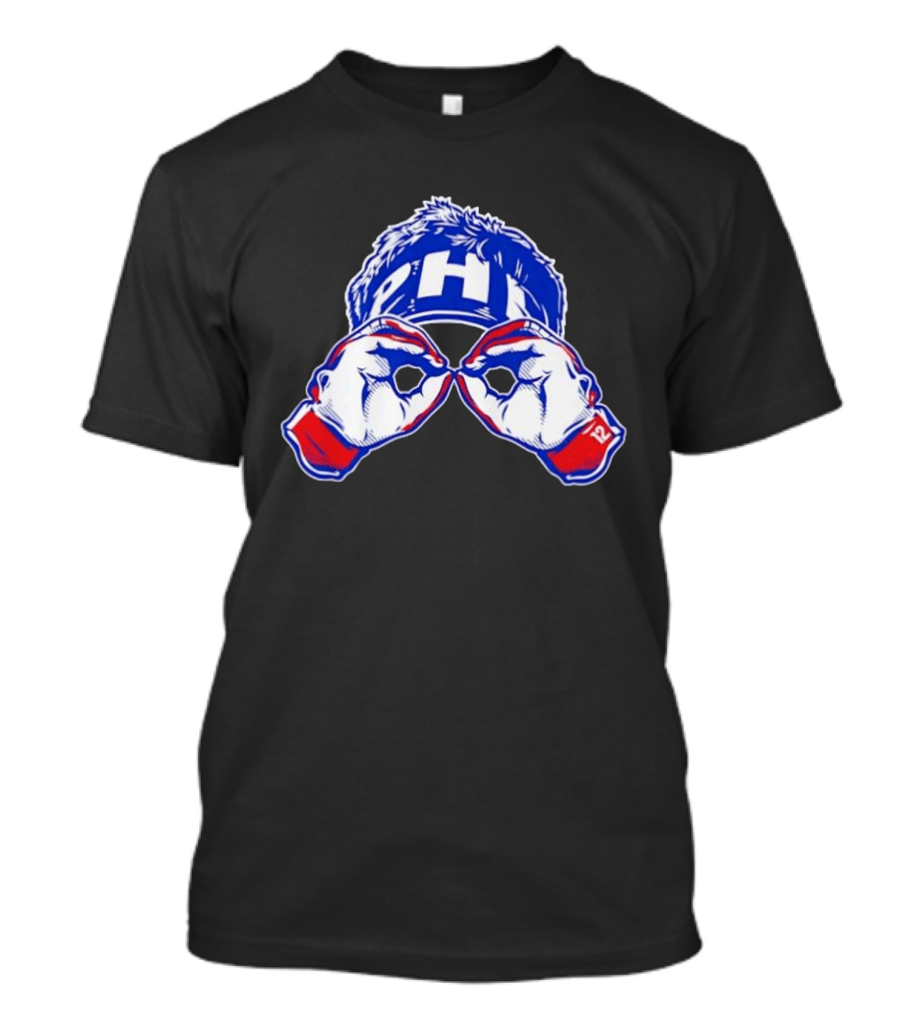 Nick Saban Philadelphia Eagles Hand Sign PHI 12 Gloves T-Shirt