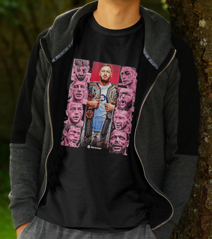 Justin Gaethje MMA On Point UFC Champion T-Shirt