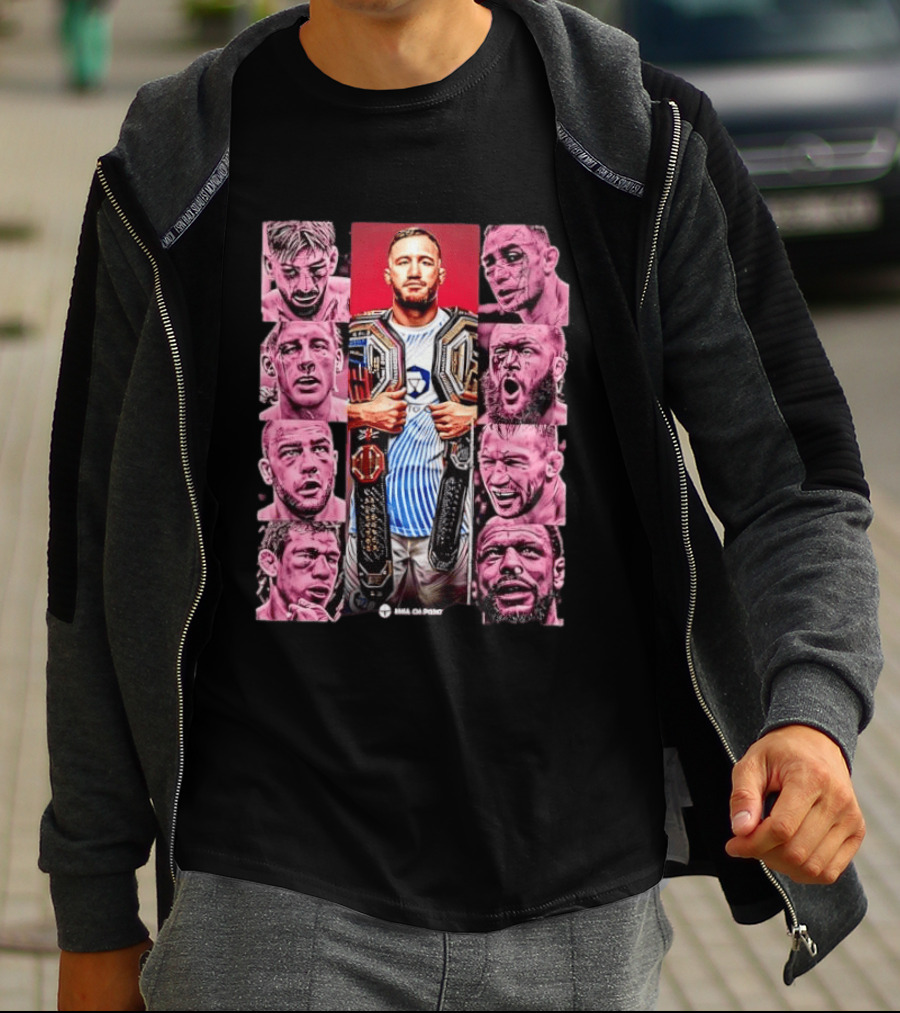 Justin Gaethje MMA On Point UFC Champion T-Shirt