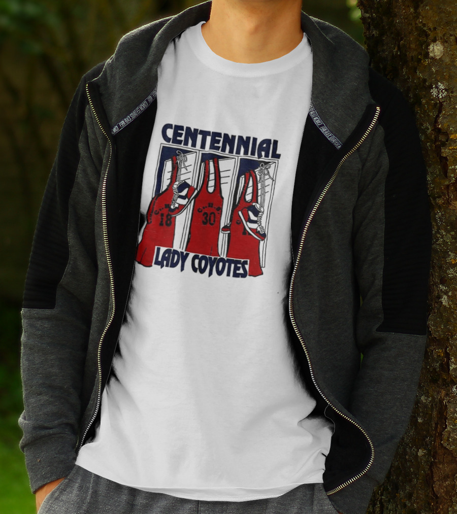 Centennial Lady Coyotes Basketball Team Jerseys With Numbers 18 30 T-Shirt