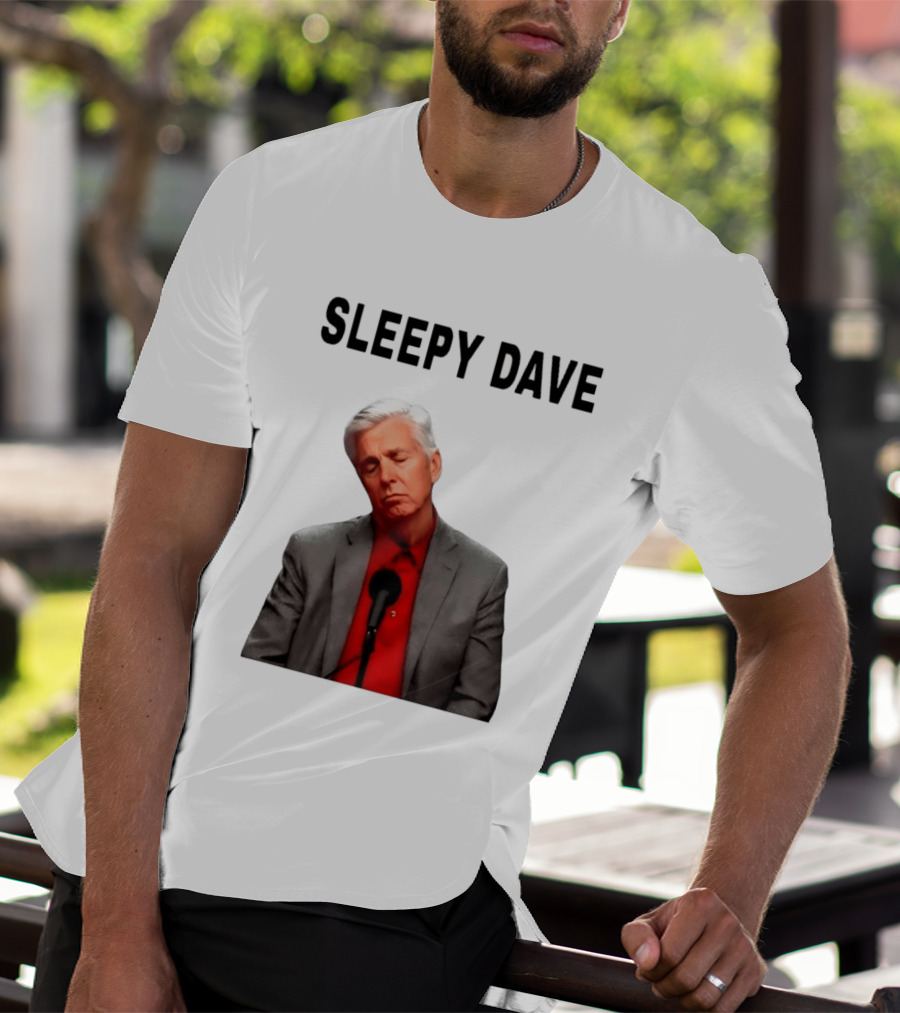 Sleepy Dave Dave Dombrowski Meme T-Shirt