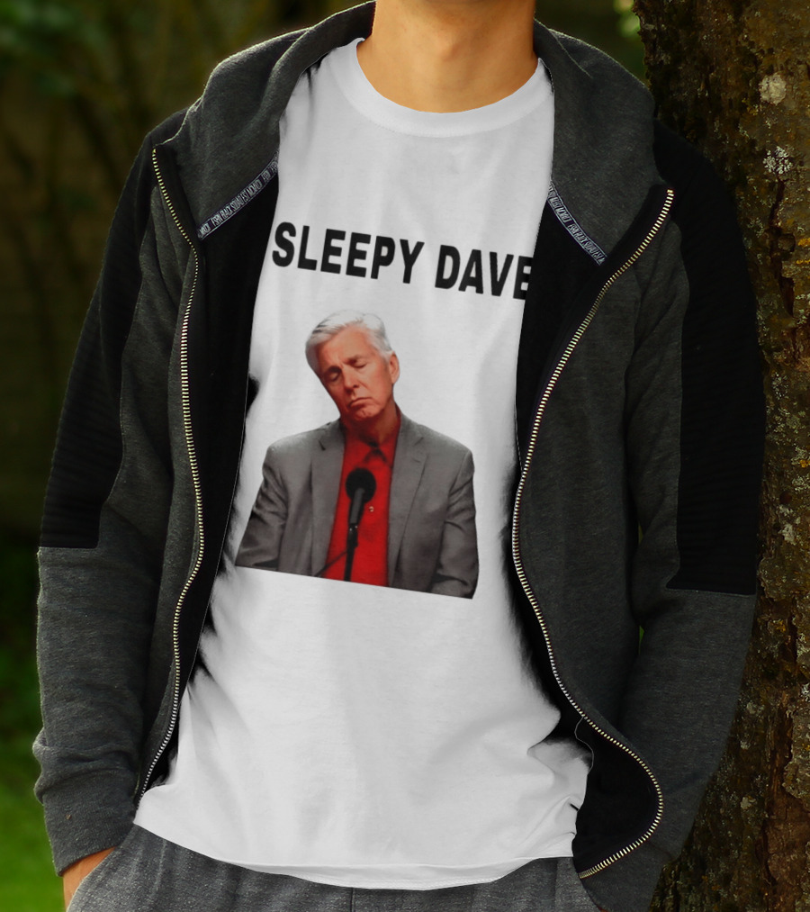Sleepy Dave Dave Dombrowski Meme T-Shirt