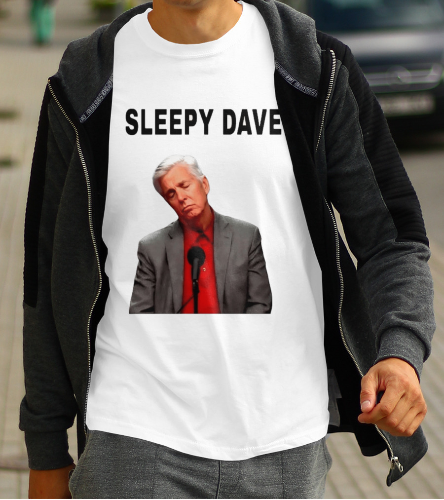 Sleepy Dave Dave Dombrowski Meme T-Shirt