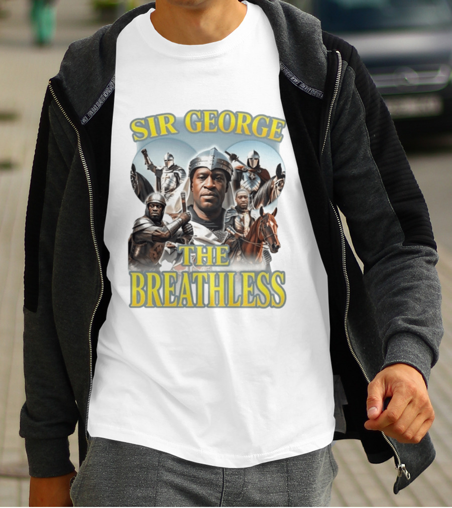 Sir George The Breathless Medieval Knight T-Shirt