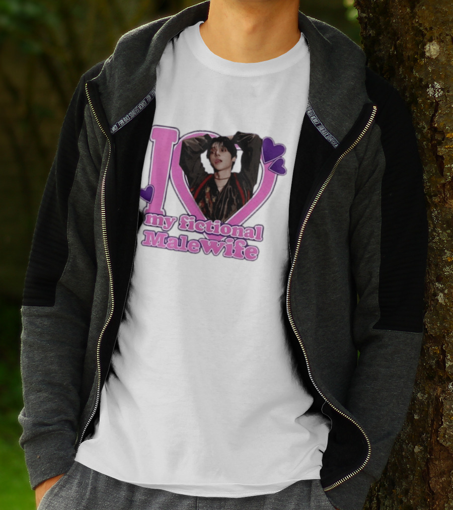 ENHYPEN Sunoo I Love My Fictional Malewife Fan T-Shirt