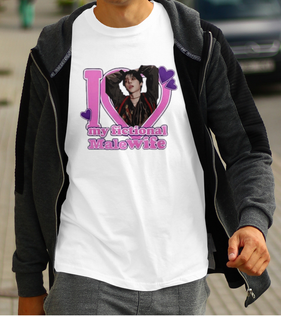 ENHYPEN Sunoo I Love My Fictional Malewife Fan T-Shirt