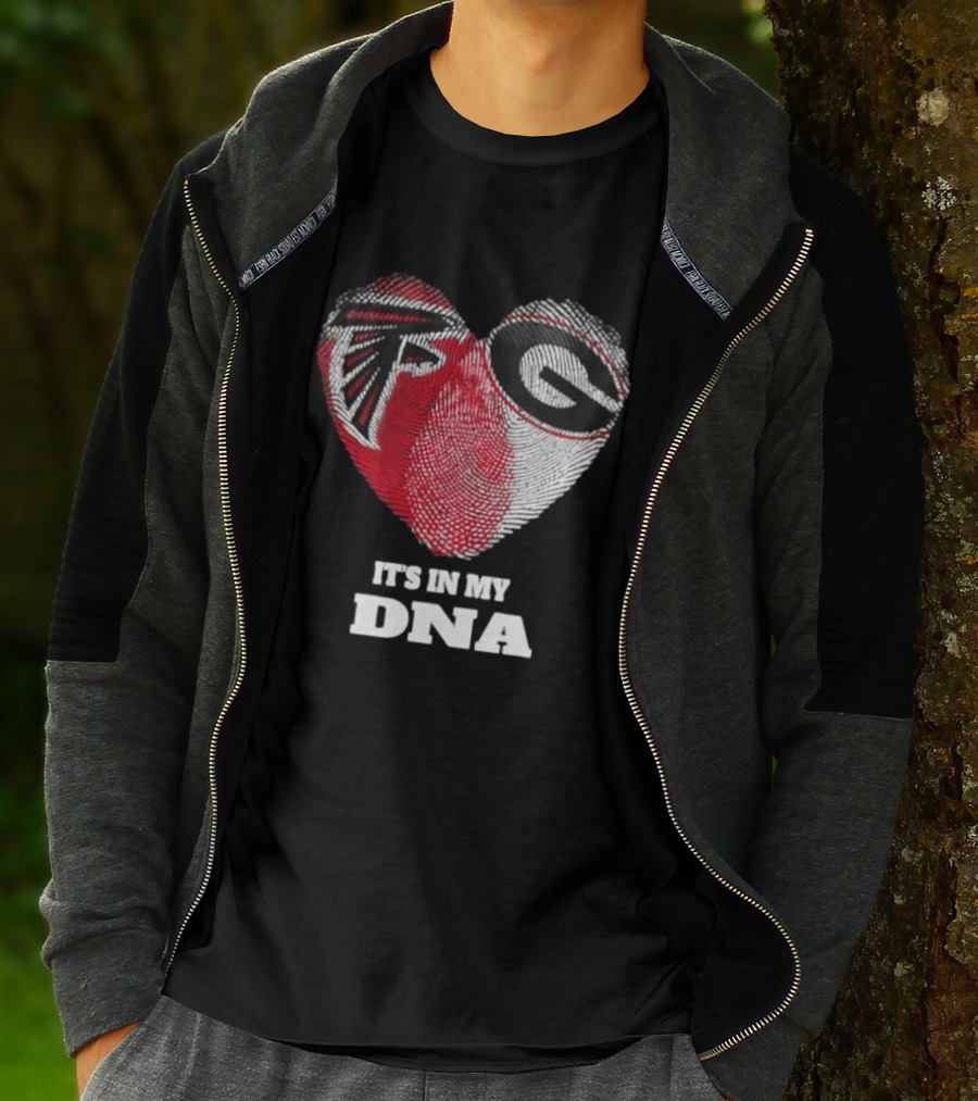 Atlanta Falcons Georgia Bulldogs It's In My DNA T-Shirt