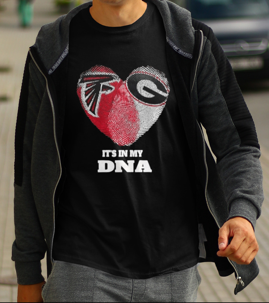 Atlanta Falcons Georgia Bulldogs It's In My DNA T-Shirt