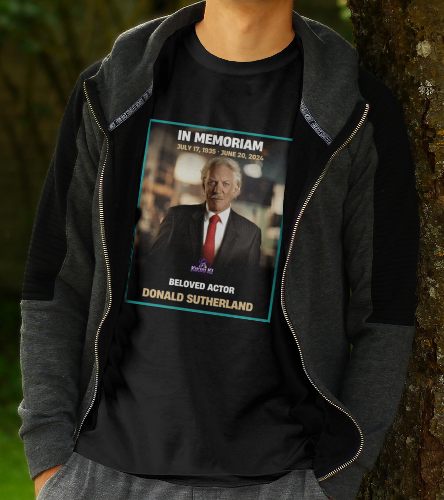 In Memoriam July 17 1935 June 20 2024 Beloved Actor Donald Sutherland T-Shirt