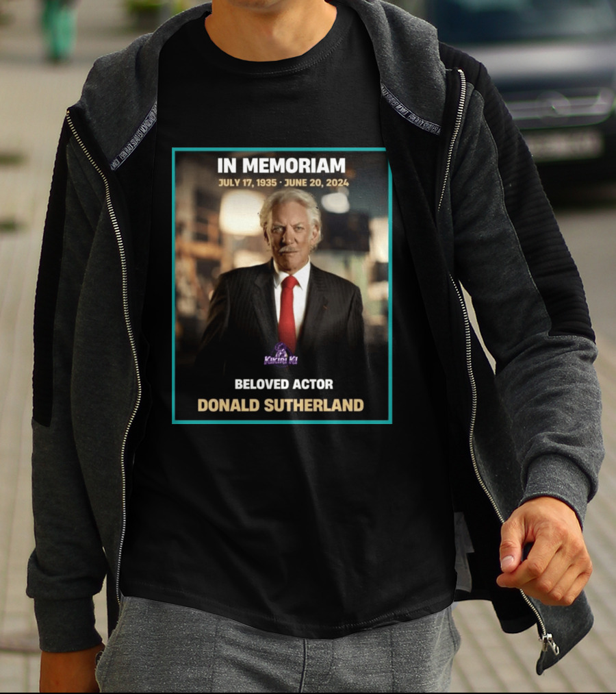 In Memoriam July 17 1935 June 20 2024 Beloved Actor Donald Sutherland T-Shirt