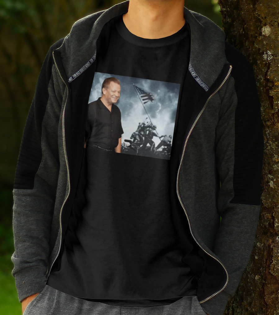 James Bradley Flags Of Our Fathers Iconic Image T-Shirt