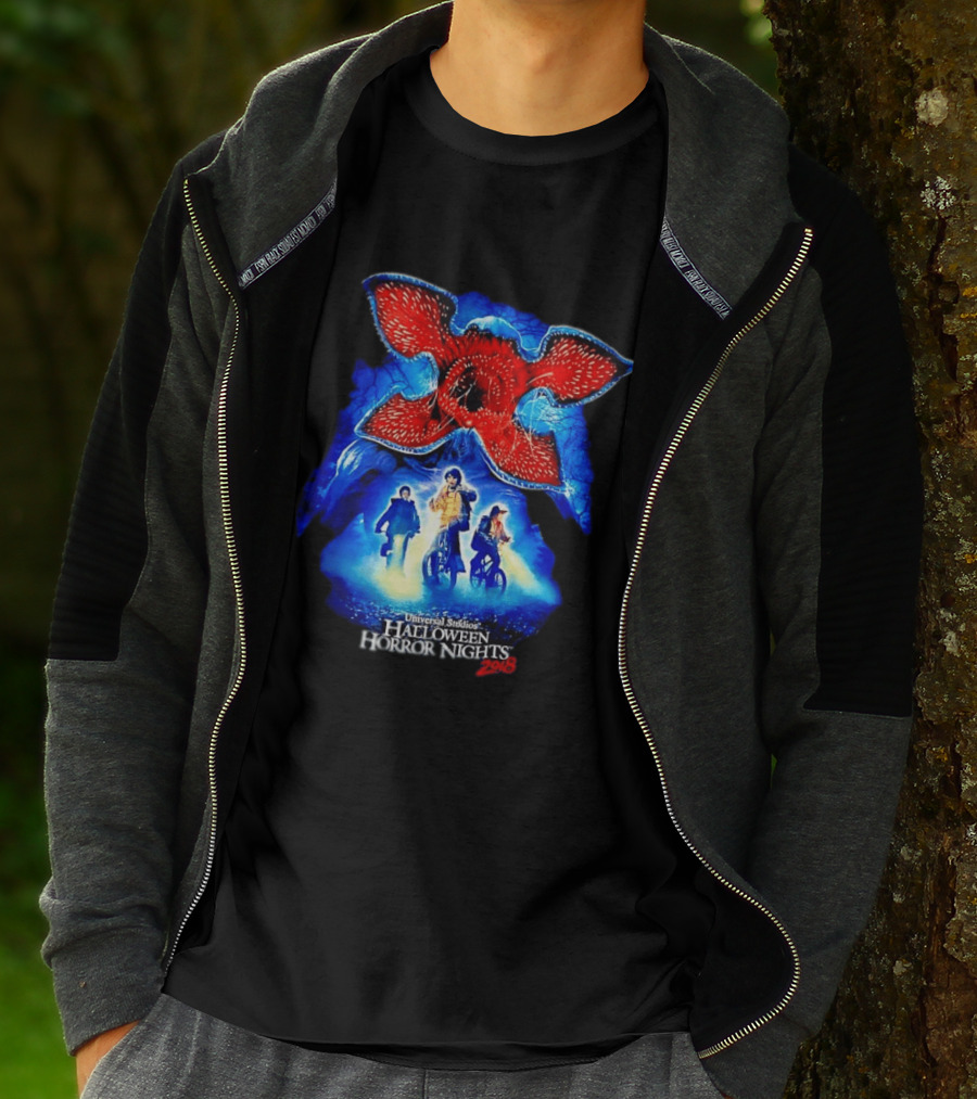 Demogorgon Stranger Things Universal Studios Halloween Horror Nights 2018 T-Shirt